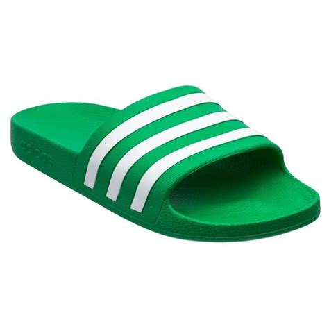 adidas latschen grün|Grüne Adidas Badelatschen online .